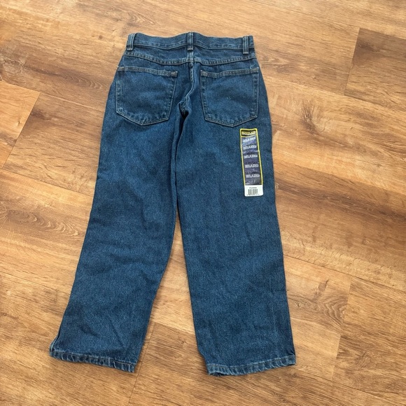 NWT Rustler Boys Relaxed Fit Husky Jeans Size 10 Blue Denim 100% Cotton Durable - Picture 3 of 10